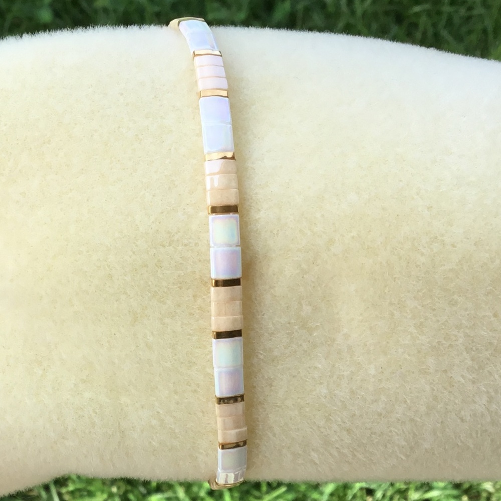 🆕 Miyuki tila bead bracelet - Picture 2 of 4